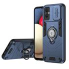 For OPPO Reno7 Z 5G / A96 5G Camshield Ring Holder Phone Case(Royal Blue) - 1