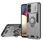 For OPPO Reno7 Z 5G / A96 5G Camshield Ring Holder Phone Case(Grey) - 1