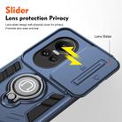 For OPPO Reno10 5G / Reno10 Pro 5G Camshield Ring Holder Phone Case(Royal Blue) - 3