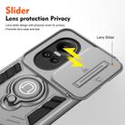 For OPPO Reno10 5G / Reno10 Pro 5G Camshield Ring Holder Phone Case(Grey) - 3