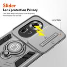 For OPPO Reno11 Global Camshield Ring Holder Phone Case(Grey) - 3