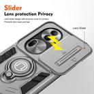 For OPPO Reno11 Pro Global Camshield Ring Holder Phone Case(Grey) - 3