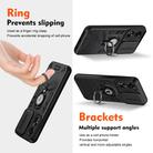 For OPPO A78 5G / A58 5G Camshield Ring Holder Phone Case(Black) - 2