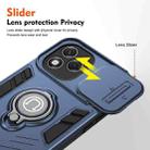 For Honor 400 Lite Global Camshield Ring Holder Phone Case(Royal Blue) - 2