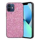 For iPhone 11 Glitter Powder TPU Hybrid PC Phone Case(Pink) - 1