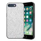 For iPhone 8 Plus / 7 Plus Glitter Powder TPU Hybrid PC Phone Case(White) - 1