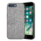 For iPhone 8 Plus / 7 Plus Glitter Powder TPU Hybrid PC Phone Case(Silver) - 1