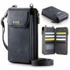 CaseMe Me40 Vertical Multifunctional Shoulder Crossbody Phone Bag(Black) - 1