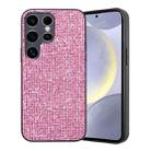 For Samsung Galaxy S24 Ultra 5G Glitter Powder TPU Hybrid PC Phone Case(Pink) - 1