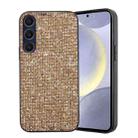 For Samsung Galaxy S24+ 5G Glitter Powder TPU Hybrid PC Phone Case(Gold) - 1