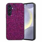 For Samsung Galaxy S24+ 5G Glitter Powder TPU Hybrid PC Phone Case(Purple) - 1