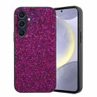 For Samsung Galaxy S24 5G Glitter Powder TPU Hybrid PC Phone Case(Purple) - 1