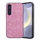 For Samsung Galaxy S24 5G Glitter Powder TPU Hybrid PC Phone Case(Pink) - 1