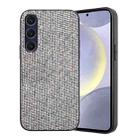 For Samsung Galaxy S24 5G Glitter Powder TPU Hybrid PC Phone Case(Silver) - 1