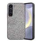 For Samsung Galaxy S23+ 5G Glitter Powder TPU Hybrid PC Phone Case(Silver) - 1