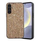 For Samsung Galaxy A13 5G Glitter Powder TPU Hybrid PC Phone Case(Gold) - 1