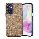 For Samsung Galaxy A55 5G Glitter Powder TPU Hybrid PC Phone Case(Gold) - 1