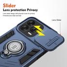 For ZTE Blade V70 Vita Camshield Ring Holder Phone Case(Royal Blue) - 2