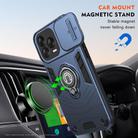 For ZTE Blade V70 Vita Camshield Ring Holder Phone Case(Royal Blue) - 3