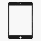 For iPad mini 4 Front Screen Outer Glass Lens with OCA Optically Clear Adhesive(Black) - 2