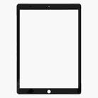 For iPad Pro 12.9 2015 Front Screen Outer Glass Lens with OCA Optically Clear Adhesive(Black) - 2