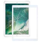 For iPad Pro 12.9 2017 Front Screen Outer Glass Lens with OCA Optically Clear Adhesive(White) - 1