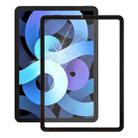 For iPad Air 4 Front Screen Outer Glass Lens with OCA Optically Clear Adhesive(Black) - 1