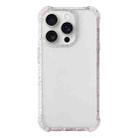 For iPhone 15 Pro Acrylic Color Point Transparent Phone Case(White) - 1