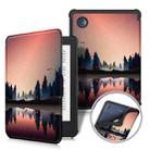 For KOBO Clara Colour 2E 2022 Painted Voltage Caster TPU Leather Smart Tablet Case(Sunset) - 1