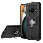 For Xiaomi Redmi A3 Ring Holder Phone Case(Black) - 1