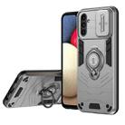 For Samsung Galaxy A14 5G / 4G Camshield Ring Holder Phone Case(Grey) - 1