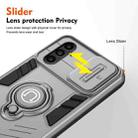 For Samsung Galaxy A14 5G / 4G Camshield Ring Holder Phone Case(Grey) - 3