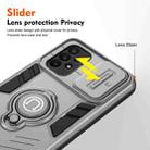 For Samsung Galaxy A23 Camshield Ring Holder Phone Case(Grey) - 3