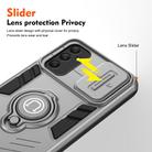 For Samsung Galaxy A35 Camshield Ring Holder Phone Case(Grey) - 3