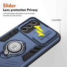For Samsung Galaxy A55 Camshield Ring Holder Phone Case(Royal Blue) - 3
