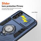 For Samsung Galaxy S23 FE Camshield Ring Holder Phone Case(Royal Blue) - 3