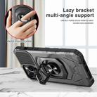 For Samsung Galaxy S21+ 5G Magnetic Ring Holder Phone Case(Black) - 2