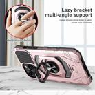 For Samsung Galaxy S21+ 5G Magnetic Ring Holder Phone Case(Rose Gold) - 2
