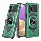 For Samsung Galaxy A32 5G Magnetic Ring Holder Phone Case(Dark Green) - 1