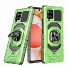 For Samsung Galaxy A42 Magnetic Ring Holder Phone Case(Green) - 1