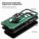 For Samsung Galaxy A52 Magnetic Ring Holder Phone Case(Dark Green) - 3