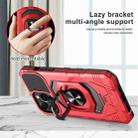 For Samsung Galaxy A71 4G Magnetic Ring Holder Phone Case(Red) - 2