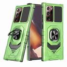 For Samsung Galaxy Note20 Ultra Magnetic Ring Holder Phone Case(Green) - 1