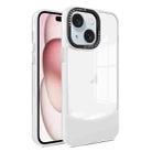 For iPhone 15 Two-color High Transparency Skin Feel TPU Phone Case(Transparent) - 1