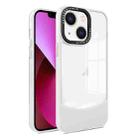 For iPhone 14 / 13 Two-color High Transparency Skin Feel TPU Phone Case(Transparent) - 1