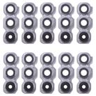 For Samsung Galaxy A54 SM-A546B 10pcs Original Rear Camera Lens Cover(Silver) - 1