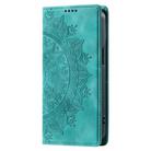 For Honor 200 Lite Totem Embossed Magnetic Leather Phone Case(Green) - 3