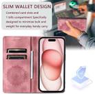 For Honor 400 Lite Totem Embossed Magnetic Leather Phone Case(Rose Gold) - 3