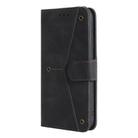 For Motorola Edge 50 Pro Nail Skin Feel Stitching Calf Texture Leather Phone Case(Black) - 2