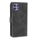 For Motorola Edge 50 Pro Nail Skin Feel Stitching Calf Texture Leather Phone Case(Grey) - 3